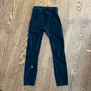 Yoga pants Lululemon black 7/8 high-rise